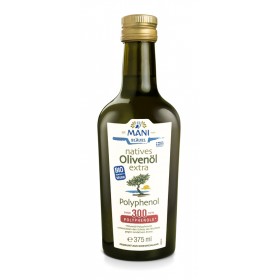 MANI Organic Extra Virgin Olive Oil, Polyphenol, 0,375 l bottle