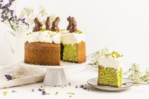Pistachio Easter Cake
